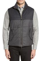 Men's Luciano Barbera Wool Blend Tech Vest