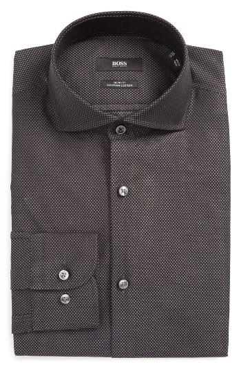 Men's Boss Jerrin Slim Fit Print Dress Shirt