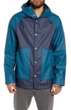 Men's Herschel Supply Co. Classic Hooded Rain Jacket - Blue