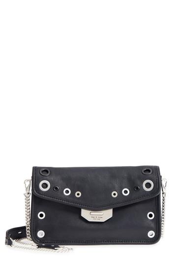 Rag & Bone Leather Field Clutch - Blue