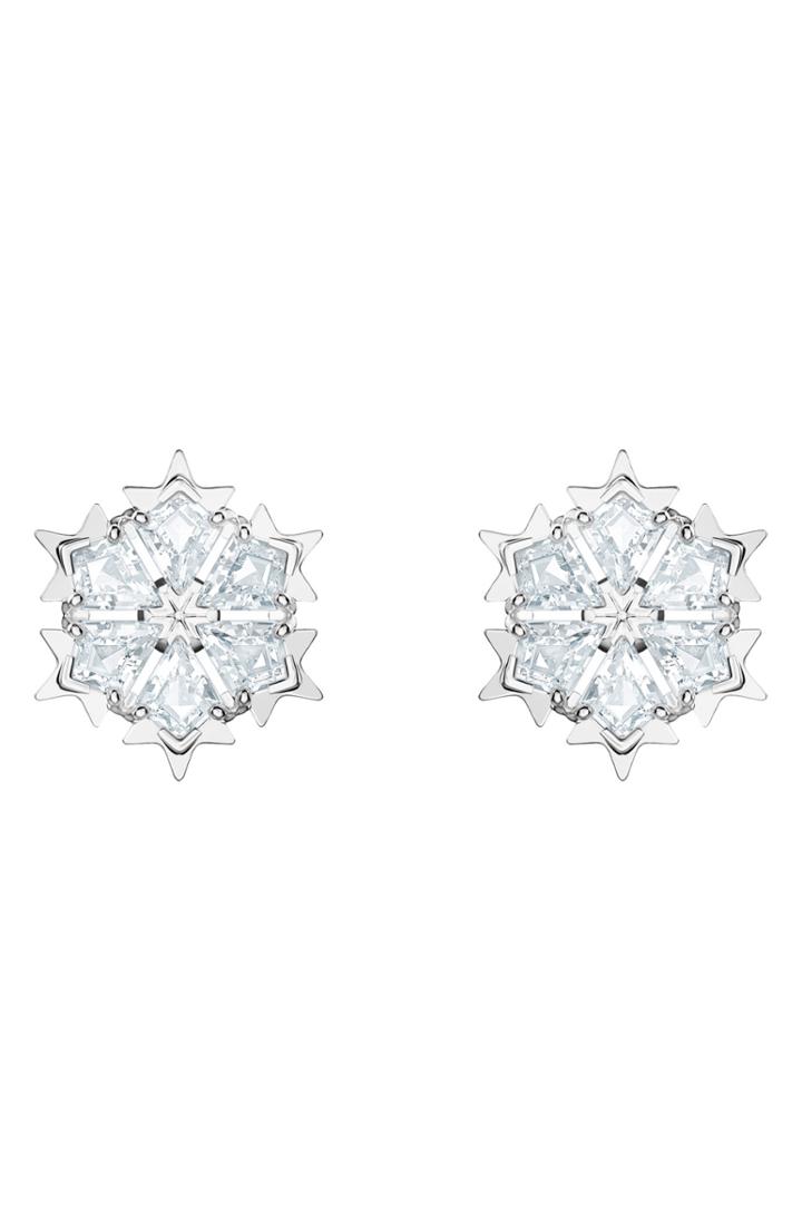 Women's Swarovski Magic Stud Earrings