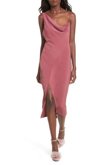 Women's Keepsake The Label Be Mine Midi Dress - Burgundy