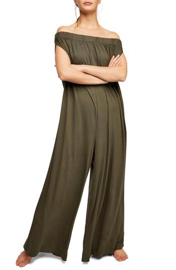 Women's Free People Mexicali Jumpsuit - Black