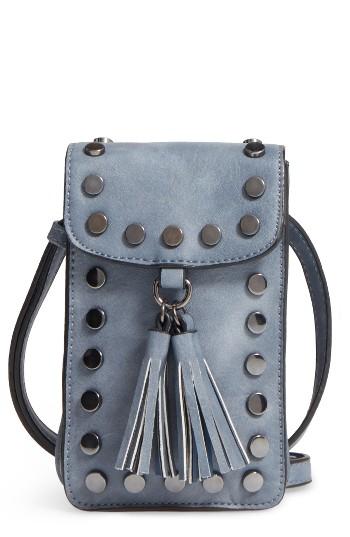 Emperia May Faux Leather Phone Crossbody Bag - Blue