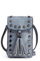 Emperia May Faux Leather Phone Crossbody Bag - Blue
