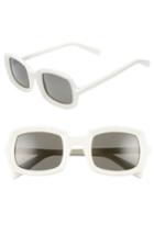 Women's Saint Laurent 51mm Sunglasses - Ivory