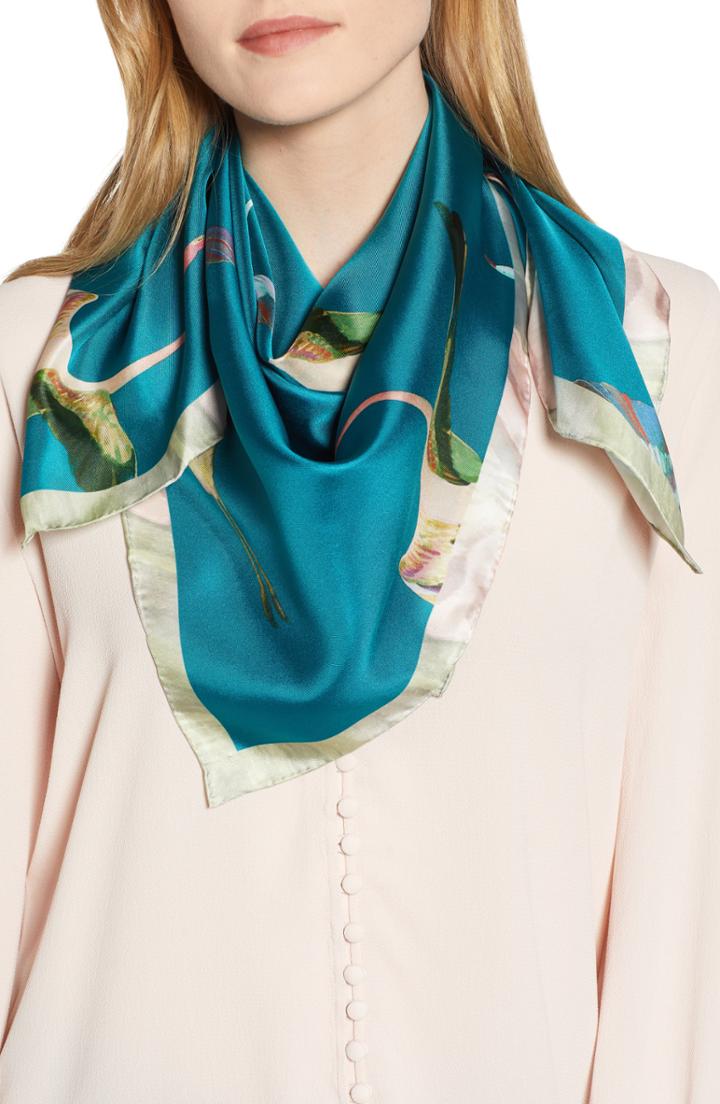 Women's Ted Baker London Wonderland Flight Silk Scarf