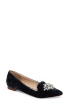 Women's Sole Society Libry Crystal Embellished Flat M - Blue