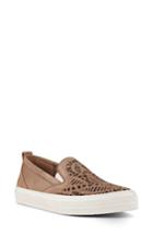 Women's Nine West Oletta Slip-on Cutout Sneaker M - Beige