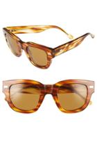 Women's Acne Studios 'frame' 48mm Sunglasses - Light Turtle