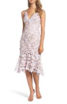 Women's Vera Wang Lace Midi Dress - Purple
