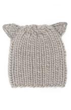 Women's Eugenia Kim Felix Cat Ears Wool Knit Beanie - Beige