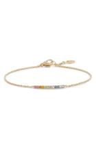 Women's Nadri Rainbow Bar Chain Bracelet