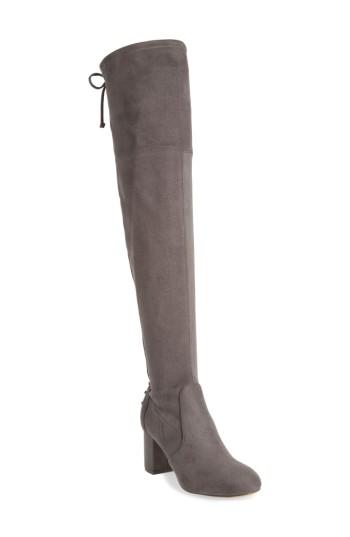 Women's Charles By Charles David Ollie Over The Knee Boot M - Grey