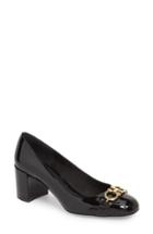 Women's Salvatore Ferragamo Block Heel Pump B - Black