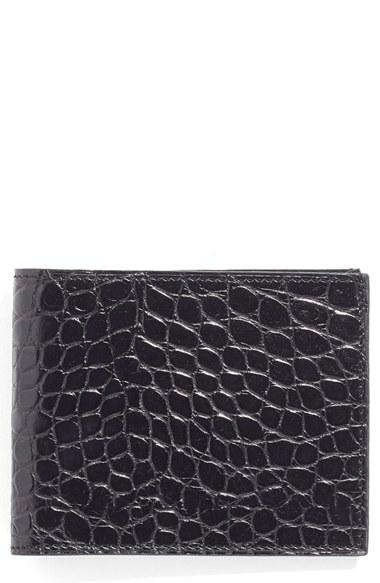 Men's Martin Dingman Leather Wallet - Black