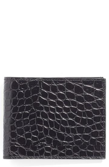 Men's Martin Dingman Leather Wallet - Black