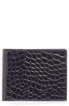 Men's Martin Dingman Leather Wallet - Black