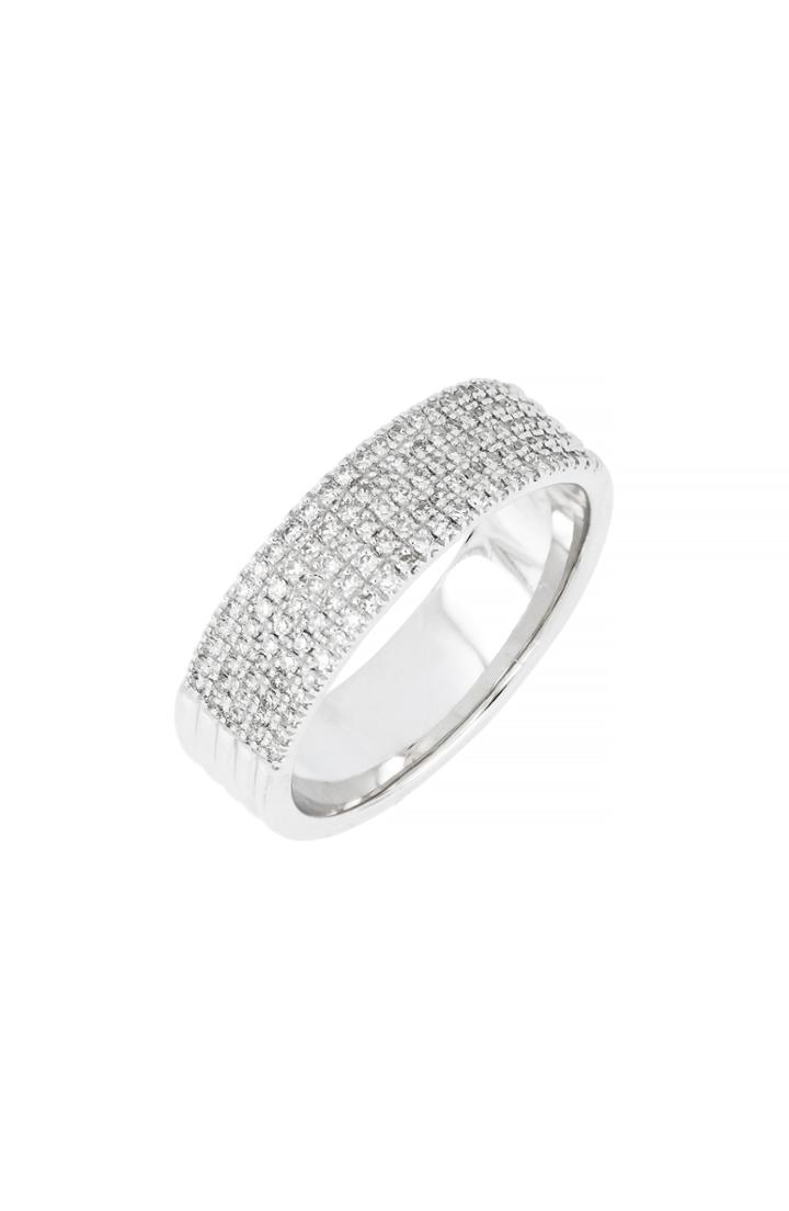 Women's Carriere Wide Diamond Pave Ring (nordstrom Exclusive)