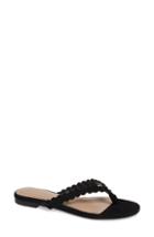 Women's Bcbg Gabriela Flip Flop M - Black
