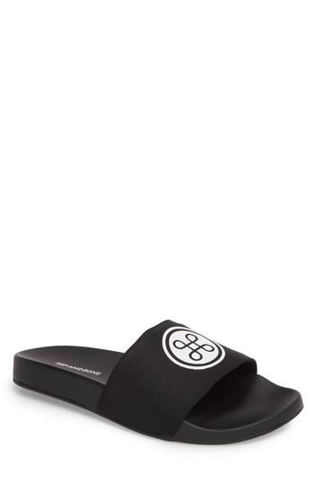 Men's Hip And Bone Hb Logo Sport Slide .5 M - Black
