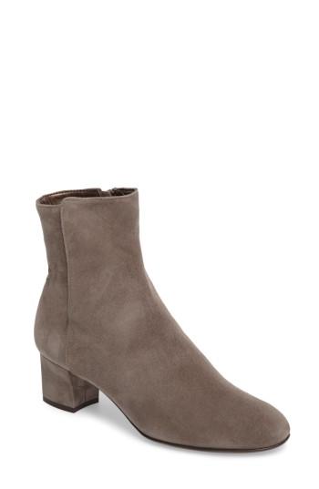 Women's Agl Block Heel Stretch Bootie .5us / 37.5eu - Grey
