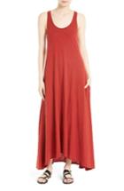 Women's Theory Laurem Nebulous A-line Maxi Dress, Size - Red