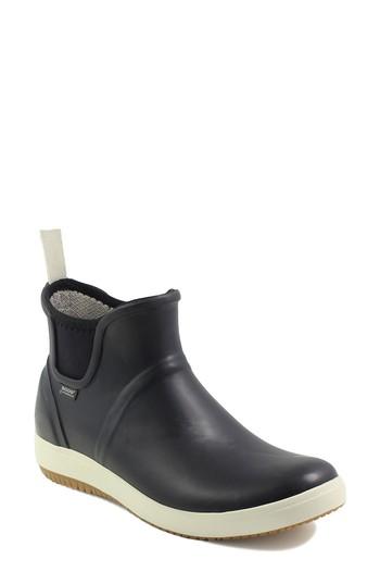 Women's Bogs Quinn Rain Bootie M - Black