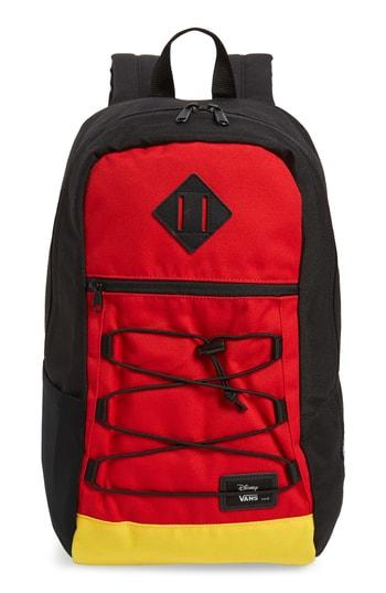 Men's Vans X Disney Mickey's 90th Anniversary - Snag Backpack - Red
