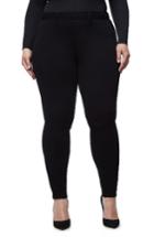 Women's Good American High Waist Side Zip Skinny Jeans - Black