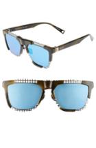 Women's Haze Coz 55mm Square Sunglasses - Olive