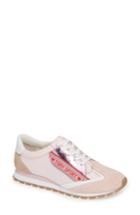 Women's Tory Sport Banner Trainer Sneaker .5 M - Pink