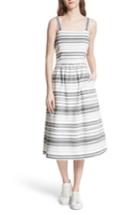 Women's Joie Cabeza Stripe Backless Cotton Sundress - White