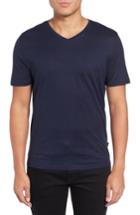 Men's Boss Tilson 50 V-neck T-shirt, Size - Blue