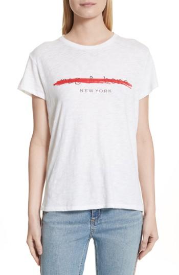 Women's Rag & Bone/jean Logo Tee - White