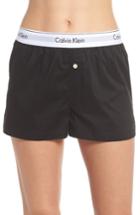 Women's Calvin Klein Sleep Shorts - Black