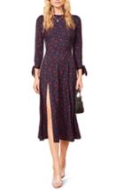 Women's Reformation Zelda Double Slit Dress - Blue