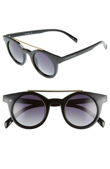 Women's Prive Revaux The Reagan 43mm Polarized Round Sunglasses -