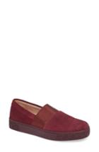 Women's Taryn Rose Greta Slip-on Sneaker .5 M - Brown