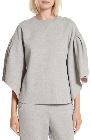 Women's Ted Baker London Orcher Full Sleeve Sweatshirt - Grey