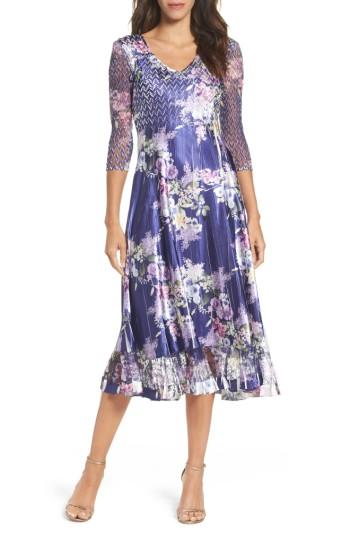 Women's Komarov Charmeuse A-line Dress