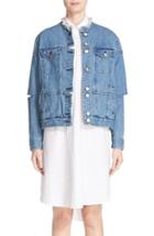 Women's Public School Raw Edge Denim Jacket