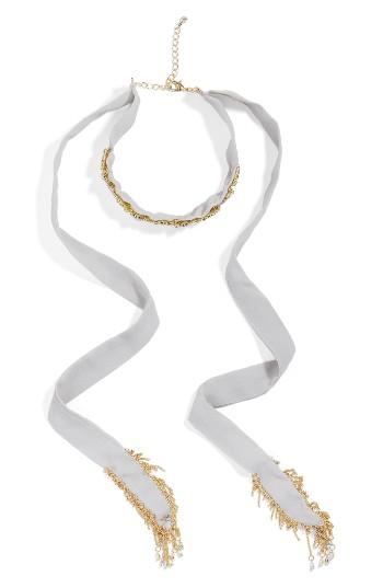 Women's Baublebar Sadia Crystal Choker Necklace