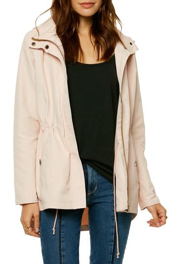 Women's O'neill Wendy Hooded Jacket - Pink