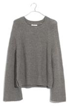 Women's Universal Standard Colorblock Crewneck Sweater Xs (2-4) - Black