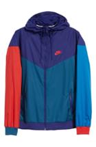 Men's Nike 'windrunner' Colorblock Jacket - Purple
