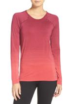 Women's Brooks Drilayer Top - Red