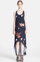 Women's Alice + Olivia 'veronica' Floral Print High/low Dress