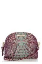 Brahmin Leah Croc Embossed Leather Crossbody Bag -
