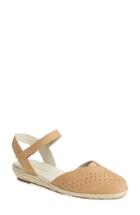 Women's David Tate Canyon Espadrille Sandal .5 W - Beige